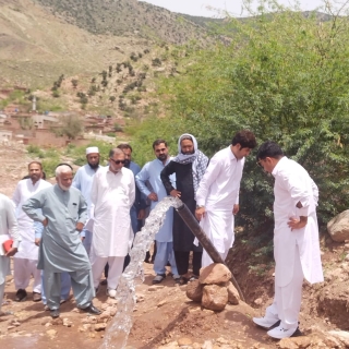 Secretary PHE Department visit to Karak